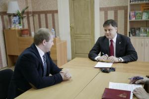 Туляк попросил у губернатора спортплощадку в Хомяково.