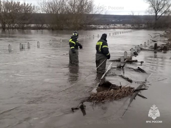 В Тульской области остаются подтопленными 13 мостов