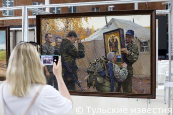 Выставка Студии военных художников имени М.Б. Грекова «Герои наших дней»