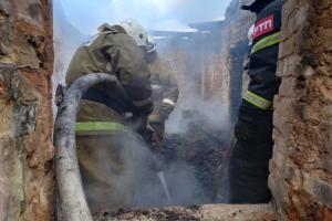 В Богородицком районе жилой дом сгорел дотла: есть пострадавший.