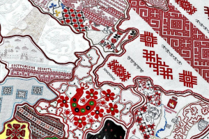 Тульские рукодельницы приняли участие в создании «Вышитой карты России».