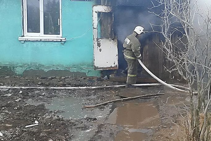 Пожар уничтожил жилой дом в Венёвском районе