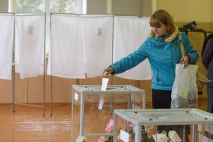 В Веневе Тульской области проголосовало свыше 14% избирателей.