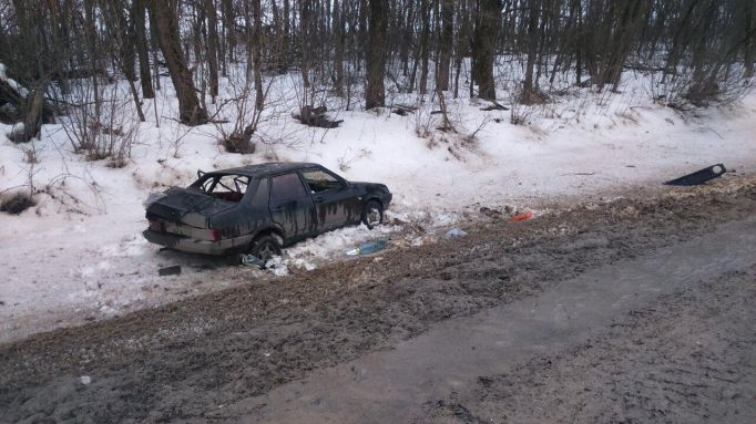 В Чернском районе после аварии госпитализировали водителя 