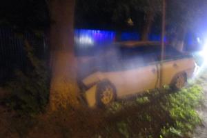 В Туле автолюбитель на Daewoo Nexia врезался в дерево.