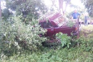 В Плавском районе после столкновения с деревом погиб пассажир  легковушки.