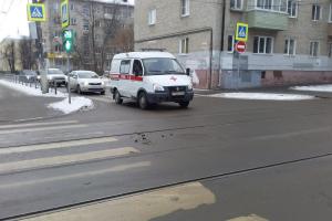 Тулячка попала в больницу после наезда кроссовера на ул. М.Горького.