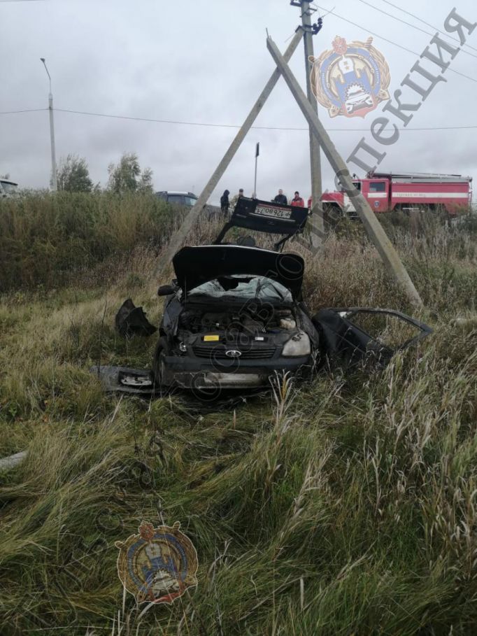 Водитель и пассажир Lada Priora погибли в ДТП в Богородицком районе