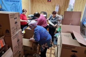 В Заокском районе продолжается сбор гуманитарной помощи бойцам .
