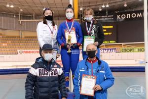 Тулячка завоевала золото на Всероссийских соревнованиях «Осенний Кубок по конькобежному спорту».