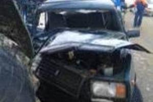 В Щекинском районе "семерка" угодила под трактор .