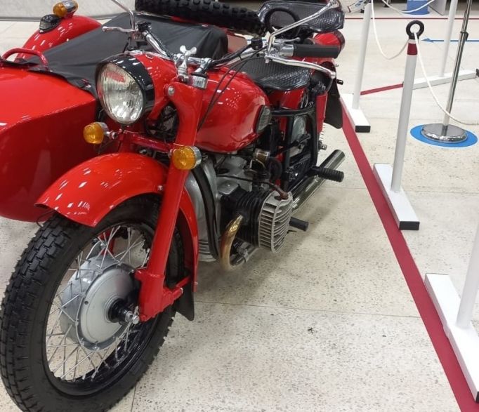 В тульском музее появился пожарный мотоцикл