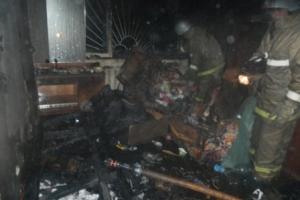 В Туле на ночном пожаре пострадал человек .