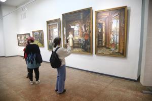 Туляки и гости оружейной столицы могут взглянуть на картины Виталия Миронова.