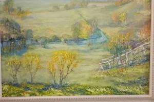 Орловские художники «привезли осень» в Чернский район.