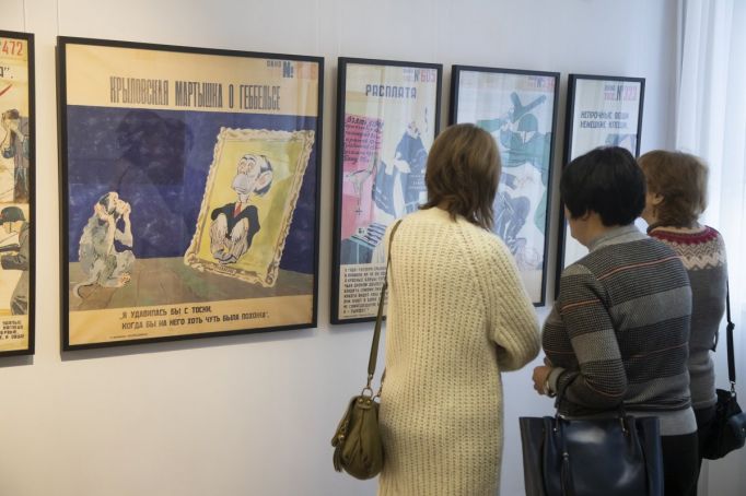 В Туле открылась выставка «Кукрыниксы. 100 лет содружеству»