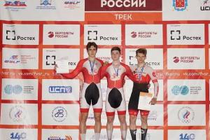 Туляки завоевали медали в предпоследний день первенства России по велоспорту на треке.