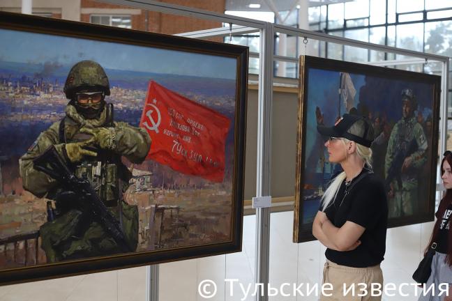 Выставка Студии военных художников имени М.Б. Грекова «Герои наших дней».