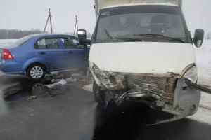 В Ефремовском районе столкнулись два автомобиля, пострадал ребенок.