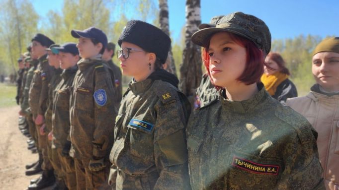 Военно-полевые сборы тульского казачества прошли на карьере в Барсуках