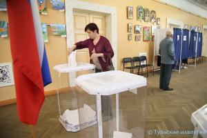 В Богородицке проголосовать пришли 27% избирателей.