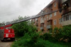 В Алексине пожарные спасли человека.