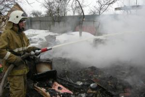 В Щекинском районе дотла сгорела дача.