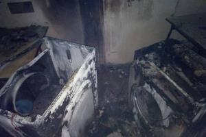 В Туле ночью сгорели 2 стиральных машины.