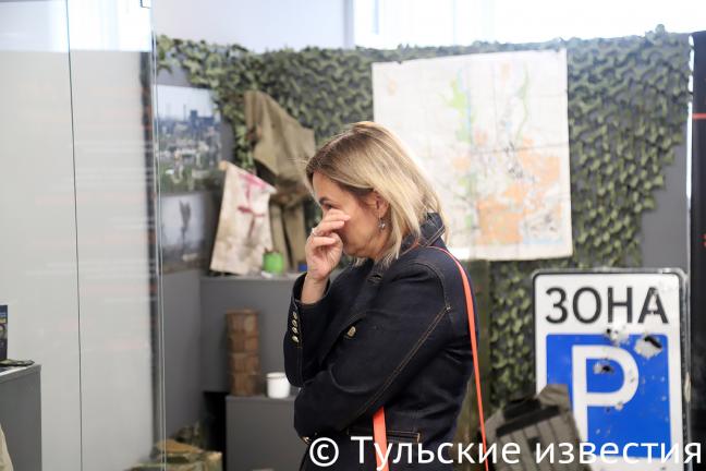 В ТГПУ им. Л.Н. Толстого открылась выставка, посвященная событиям на Донбассе.