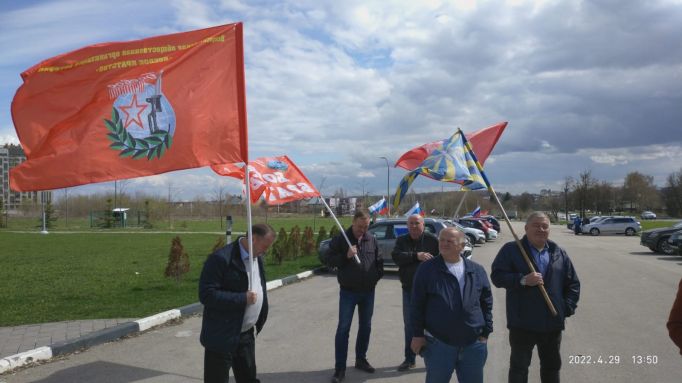 Тульские казаки приняли участие в автопробеге в поддержку российских военных 