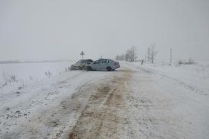 В Тульской области автоледи столкнулась с иномаркой, есть пострадавший.