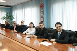 Павел Веселов встретился с членами Молодежной избирательной комиссии Тульской области.