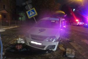 В Туле сегодня ночью столкнулись два автомобиля, погибла женщина .