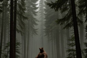 В Тульской области заметили медведя из Красной книги.