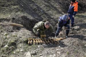 11 снарядов времен Великой Отечественной нашли в Белевском районе.