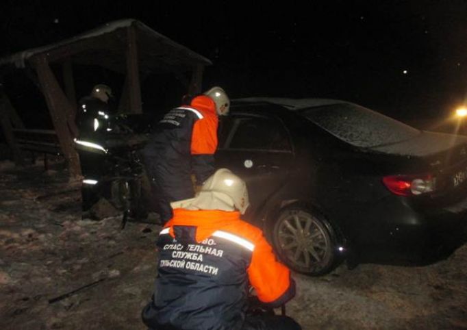 В Узловском районе рано утром произошло ДТП: есть пострадавшие 
