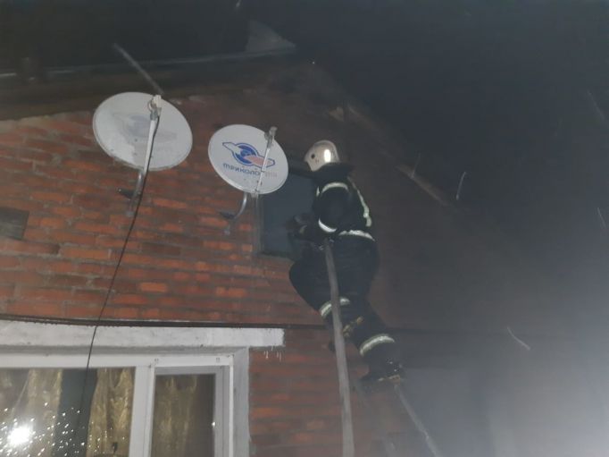 В ночном пожаре в доме в Ясногорском районе погиб человек