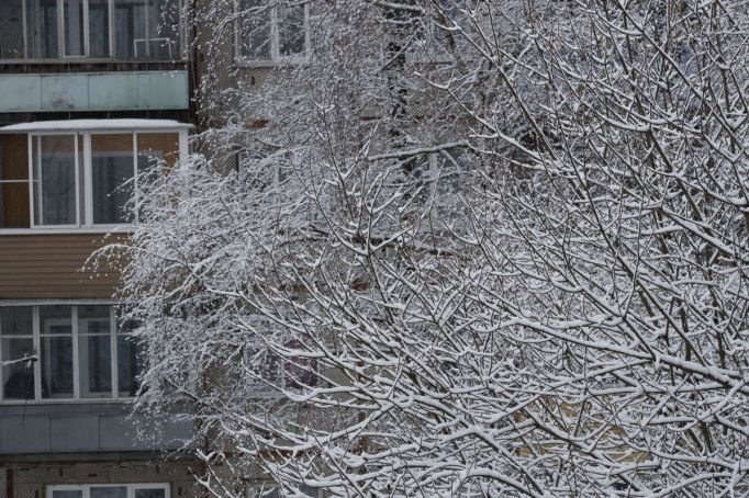 Туляков предупреждают, что c телебашни в Басово обильно падает снег и лед 