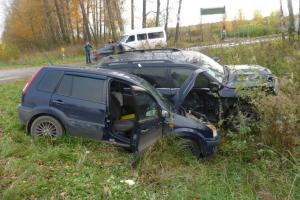В Ясногорском районе столкнулись две женщины на иномарках.