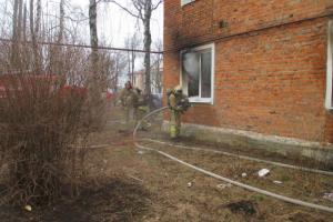В Узловском районе сгорела квартира, есть пострадавший.