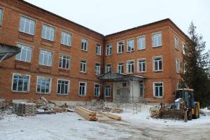 В Тульской области активно ведется ремонт одной из поликлиник.