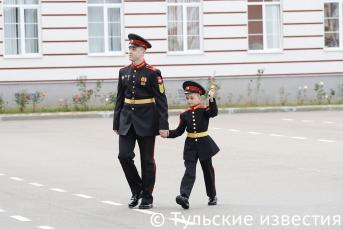 Первое сентября в Тульском Суворовском военном училище