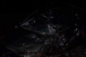 В Ясногорском районе легковушка врезалась в грузовик.
