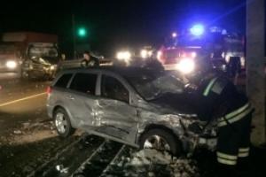 В Туле столкнулись два автомобиля, есть пострадавший .