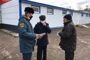 С правилами пожарной безопасности ознакомлено свыше 250 жителей Воловского района.