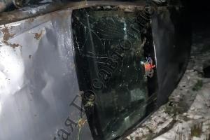 В Кимовском районе молодой водитель иномарки пострадал в ДТП.