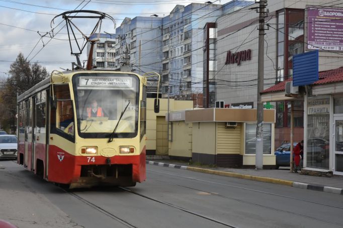 Тульские трамваи временно будут идти через Демидовскую плотину