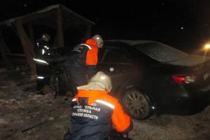 В Узловском районе рано утром произошло ДТП: есть пострадавшие .