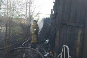 В Заокском районе не спасли строительный вагончик.
