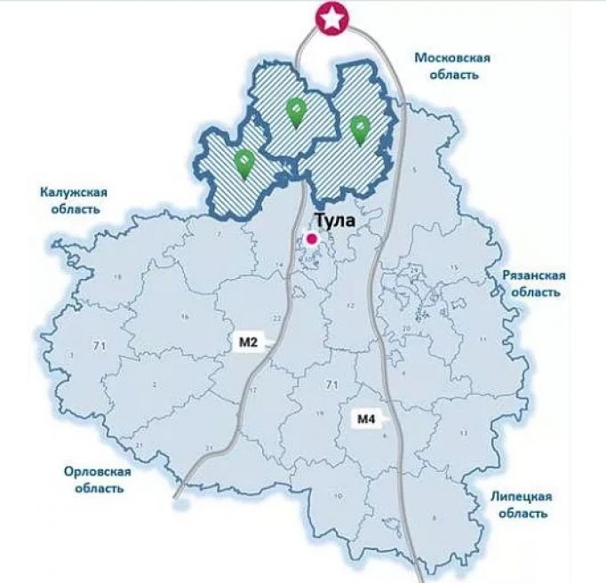 В Заокском, Ясногорском районах и Алексине МИЗО Тульской области сформировало участки для торгов 